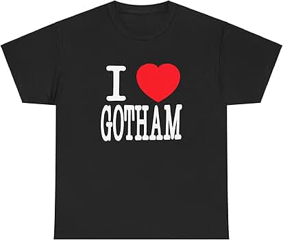 Number Nine School of Visual Comedy - I Love Gotham - (N) ine Red